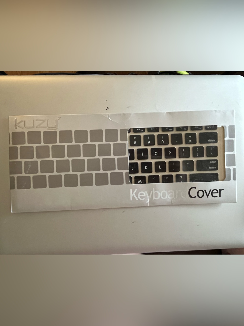 Keyboard Cover for MacBook or MacBook Pro - Clear Silicone Protection